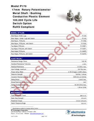 P170N-QC12BR10K datasheet  